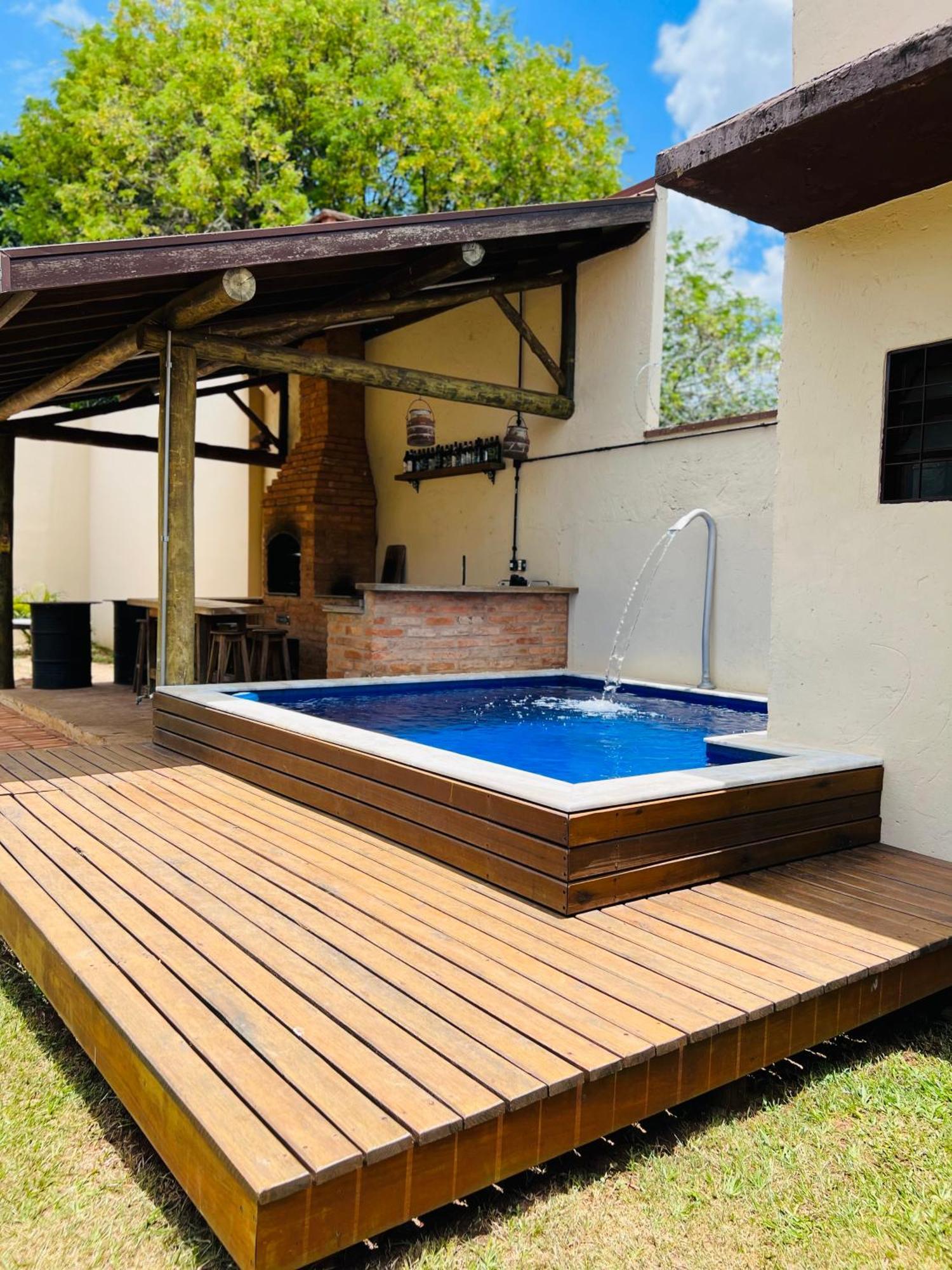 Espaco Ranchao Com Piscina Em Sao Pedro - Sp Dış mekan fotoğraf