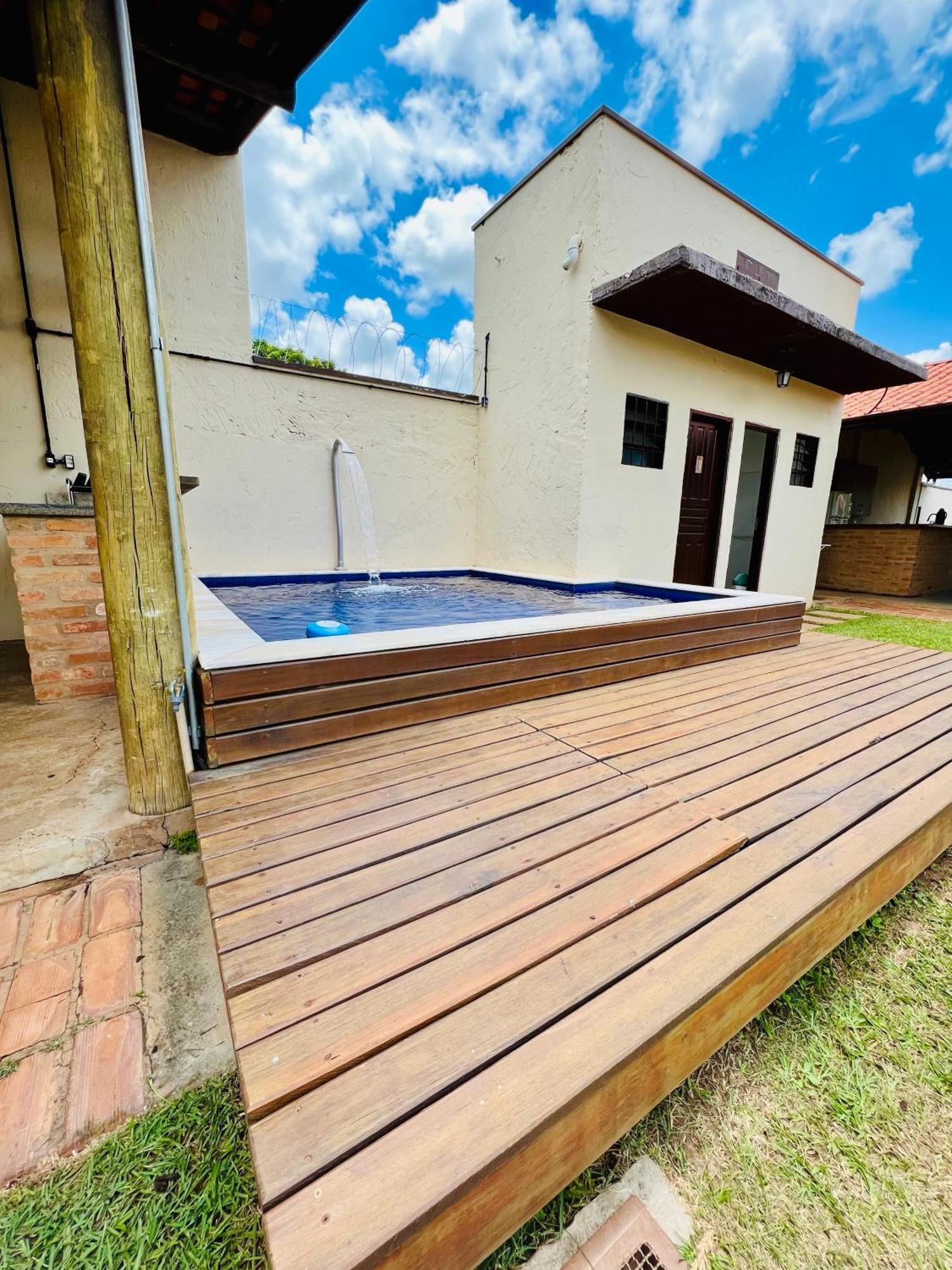 Espaco Ranchao Com Piscina Em Sao Pedro - Sp Dış mekan fotoğraf